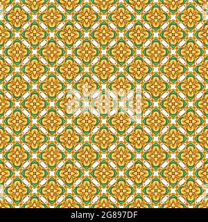Color pattern texture. Colorful ornamental graphic design. Mosaic ornaments. Pattern template. Vector illustration. Stock Vector