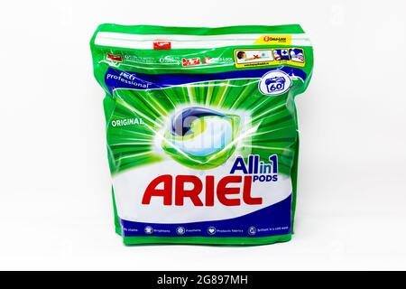 Ariel pods Cut Out Stock Images & Pictures - Alamy