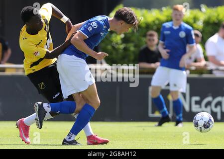 Izundert Netherlands July 17 Ayouba Kosiah Of Nac Breda During The Pre Season Friendly Match Between