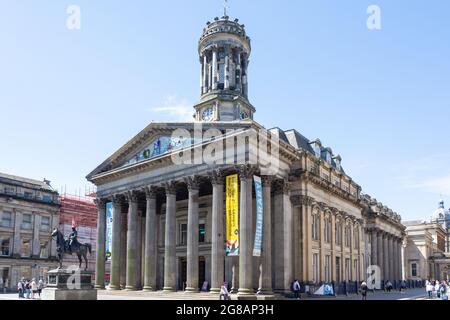 Gallery of Modern Art & Public Library, Queen Street, Royal Exchange Square, Glasgow City, Scotland, United Kingdom Stock Photo