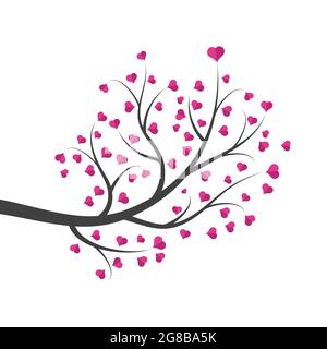 tree branch vector ilustration design template Stock Vector