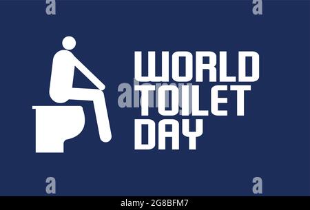 World Toilet Day vector template Stock Vector