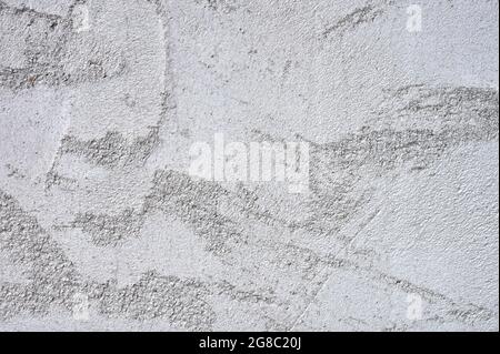 detail of a white and gray texture on a wall covering Stock Photo