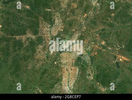 Yamoussoukro, Capital city of Ivory Coast Stock Photo