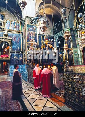 Armenian church, old city, Jerusalem, Israel Stock Photo