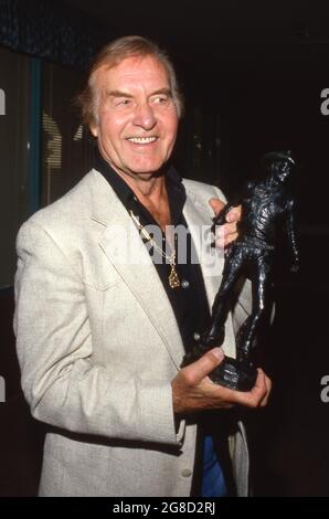 George Montgomery August 1987 Credit: Ralph Dominguez/MediaPunch Stock Photo