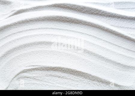 White sand texture as background Stock Photo