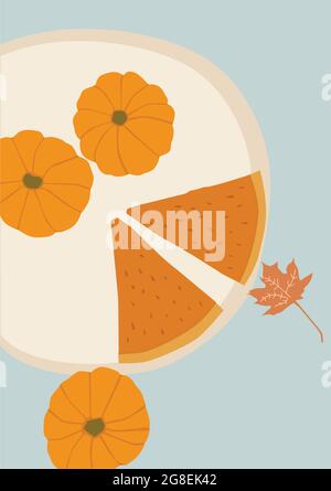 Autumn Abstract Illustration Stock Vector
