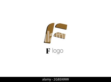 F logo design vector template. Stock Vector