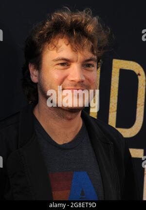 Los Angeles, CA. 19th July, 2021. Emile Hirsch at arrivals for MIDNIGHT IN THE SWITCHGRASS Premiere, Regal LA Live, Los Angeles, CA July 19, 2021. Credit: Elizabeth Goodenough/Everett Collection/Alamy Live News Stock Photo