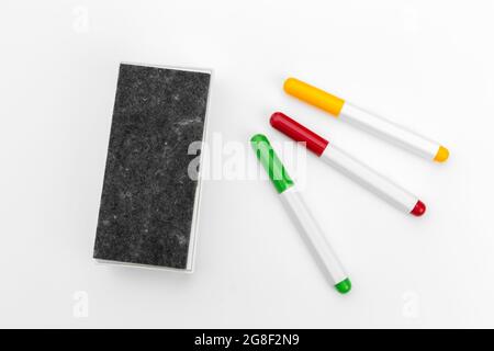 Whiteboard marker isolated on white background Stock Photo