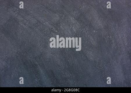 Gray background of plastered cement mortar wall. Stock Photo