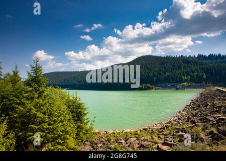 Frumoasa Lake, Harghita County, Romania Stock Photo