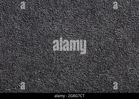 Gray bathtowel texture background Stock Photo