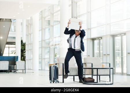 Get out of my sight Stock Photo