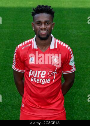 ENSCHEDE, NETHERLANDS - JULY 19: Virgil Misidjan of FC Twente during a Photocall of FC Twente at the Grolsch Veste on July 19, 2021 in Enschede, Netherlands (Photo by Broer van den Boom/Orange Pictures) Stock Photo