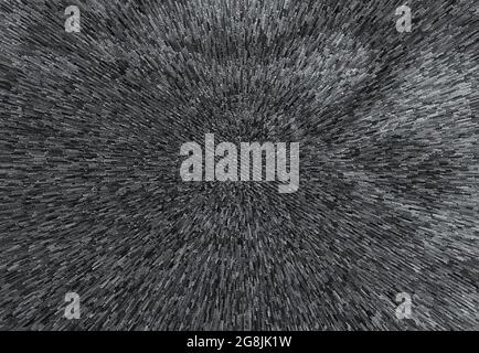 Black and white explosion. Grunge black and white. Grainy abstract texture. Meant as background Stock Photo