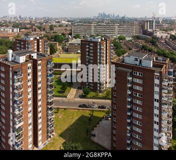 East Street, Walworth, Southwark, London, England Stock Photo