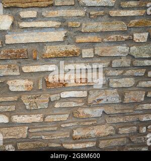 Old grunge, stone wall, rustic, wallpaper Stock Photo