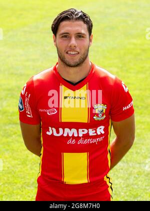 Deventer, Netherlands. 29th July, 2023. DEVENTER, NETHERLANDS - JULY 29:  Sylla Sow of Go Ahead Eagles during a Photocall of Go Ahead Eagles at  Adelaarshorst on July 29, 2023 in Deventer, Netherlands. (