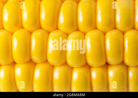 corn texture background. Corn grains close up. Stock Photo