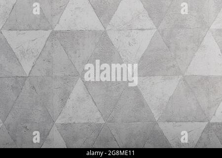 Abstract triangle texture and pattern background, geometric element surface concept Stock Photo