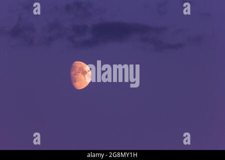 big moon blood astronomy astrology phenomenon space Stock Photo