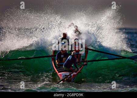 Surf Carnival in Cronulla Beach, Bate Bay, Sydney, New South Wales, Australia Stock Photo