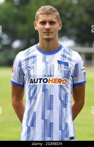 Berlin, Germany. 22nd July, 2021. Football: Bundesliga, Hertha BSC, portrait photos, 2021/22 season. Marton Dardai. Credit: Michael Hundt/dpa/Alamy Live News Stock Photo