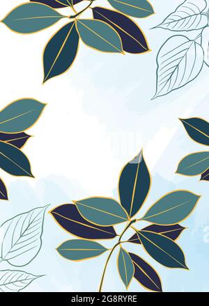 Modern wall art. Suitable for posters, greeting and holiday cards, corporate cards and invitations, book covers and notebooks, home decor. Doodle Stock Vector
