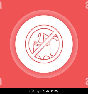 Stop deforestation color glyph icon. Nature protection. Eco problems. Isolated vector element. Outline pictogram for web page, mobile app, promo Stock Vector