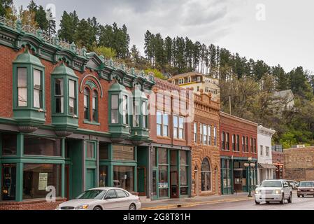 Historic Main Street in Deadwood, South Dakota, USA Stock Photo - Alamy