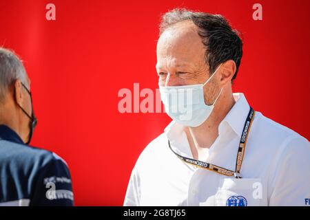 BAYER Peter, FIA Secretary General for Motorsport, portrait during the Formula 1 Pirelli British Grand Prix 2021, 10th round of the 2021 FIA Formula One World Championship from July 16 to 18, 2021 on the Silverstone Circuit, in Silverstone, United Kingdom - Photo Antonin Vincent / DPPI Stock Photo
