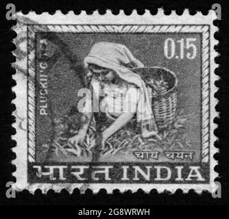 Postage stamp india hi-res stock photography and images - Alamy