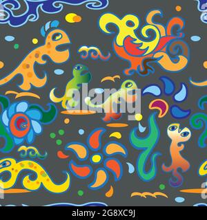 pattern for decoration, packaging and printing Stock Vector