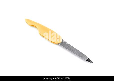 Nail files isolated on white background Stock Photo