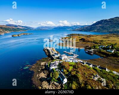 View of Kyleakin village on the Isle of Skye, Scotland Stock Photo - Alamy