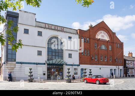 Lyceum Theatre, Heath Street, Crewe, Cheshire, England, United Kingdom Stock Photo