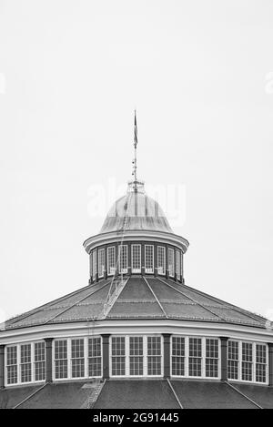 The B&O Railroad Museum, in Baltimore, Maryland Stock Photo