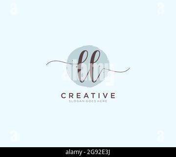 MM Feminine logo beauty monogram and elegant logo design, handwriting logo  of initial signature, wedding, fashion, floral and botanical with creative  Stock Vector Image & Art - Alamy