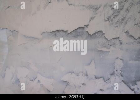 Vintage interior of stone wall and gray cement floor Stock Photo