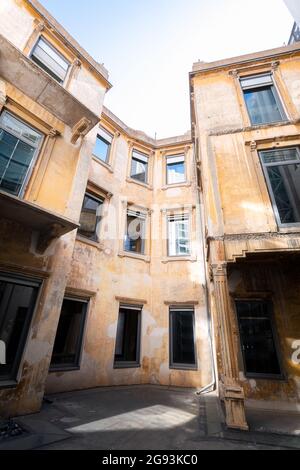 Abandoned Beit Beirut Green Line Lebanon Stock Photo