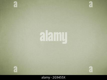 Old green paper background with dark vignette Stock Photo