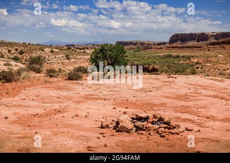 Landscape scenes in Valley of the Gods, near Bears Ears National Stock Photo