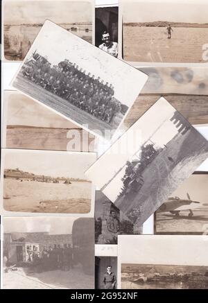 Vintage black and white military photos Stock Photo - Alamy