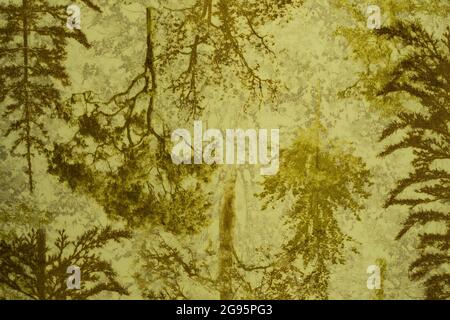 Creative Background with Graphic Elements and Watercolor Effect Stock Photo