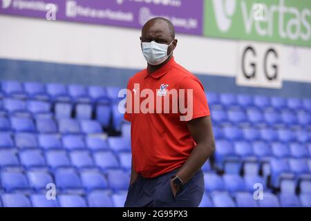 Crystal Palace Manager Patrick Vieira during the Pre-season Friendly match between Ipswich Town and Crystal Palace at Portman Road, Ipswich on Saturday 24th July 2021. (Credit: Ben Pooley | MI News & Sport) Credit: MI News & Sport /Alamy Live News Stock Photo