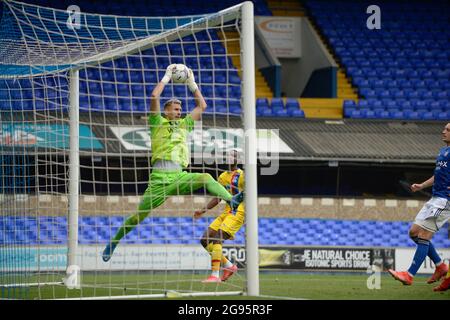 Crystal Palaces Vicente Guaita during the Pre-season Friendly match between Ipswich Town and Crystal Palace at Portman Road, Ipswich on Saturday 24th July 2021. (Credit: Ben Pooley | MI News & Sport) Credit: MI News & Sport /Alamy Live News Stock Photo