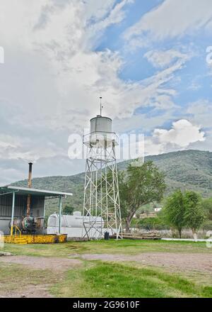 Boiler wort storage tank for tequila industry concept Stock Photo