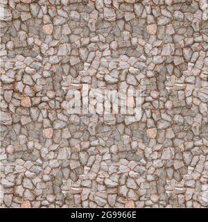 Nature River stone rock wall .retaining wall .stone feature wall protect earth ground from damage of nature. Stock Photo